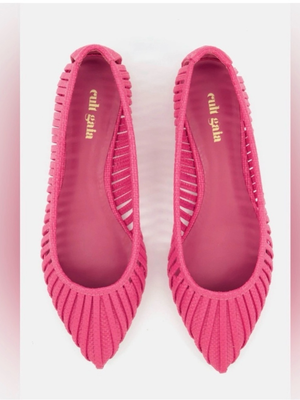 Cult Gaia slip on flats
